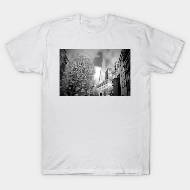 The Shard London Bridge Tower Southwark T-Shirt by AndyEvansPhotos